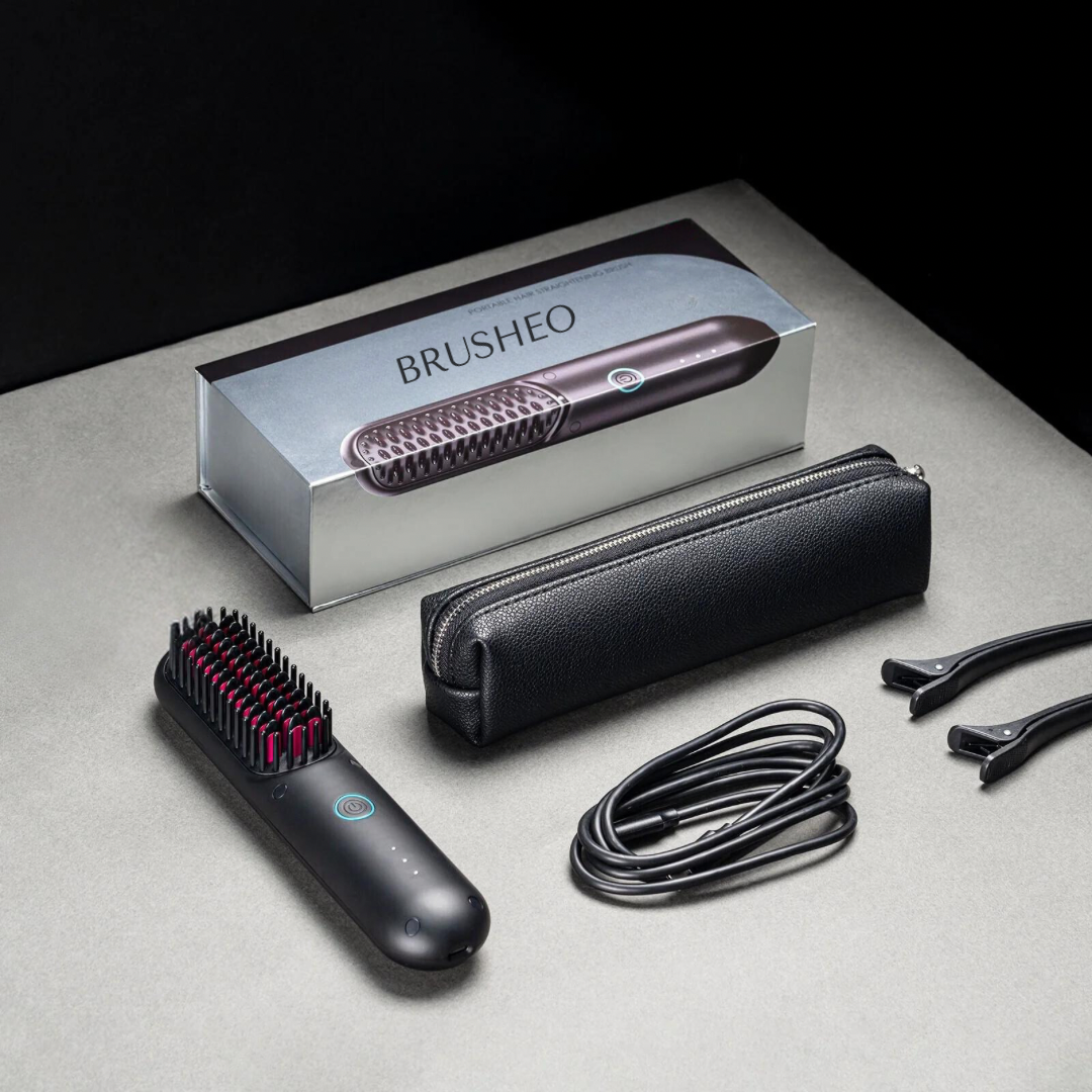 Brusheo Hair PRO - Oplaadbaar en Makkelijk Mee te Nemen