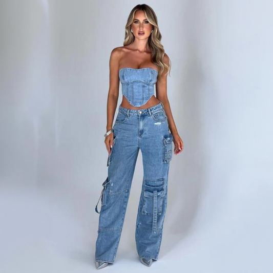 Queens Cargo Pant & Corset